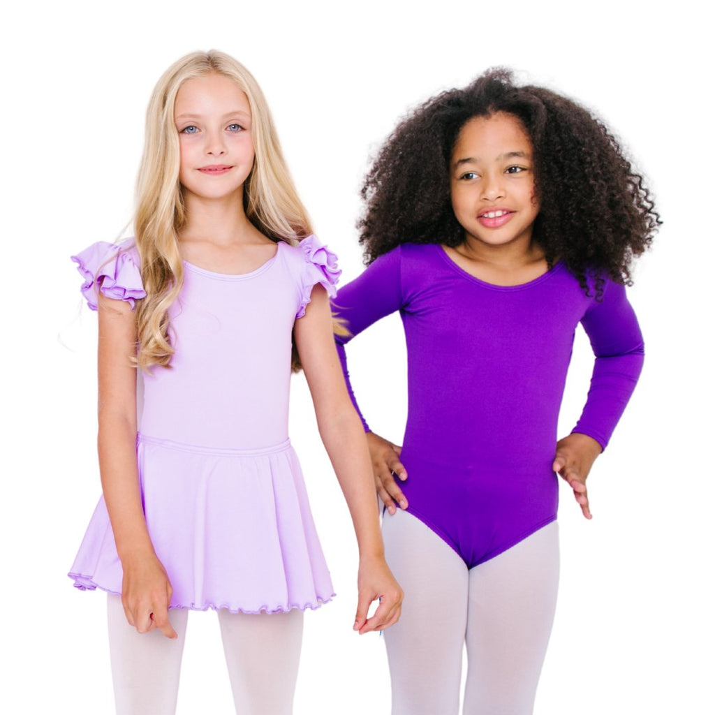 Purple Leotards and Bodysuits for Babies and Toddlers