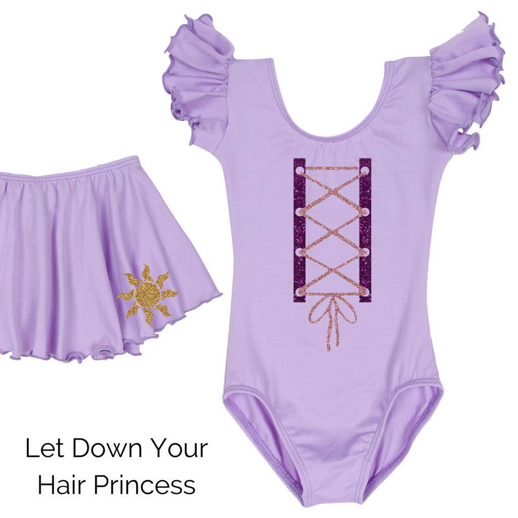 Let Down Your Hair Princess | Baby, Toddler & Girls Inspired Costume Leotard