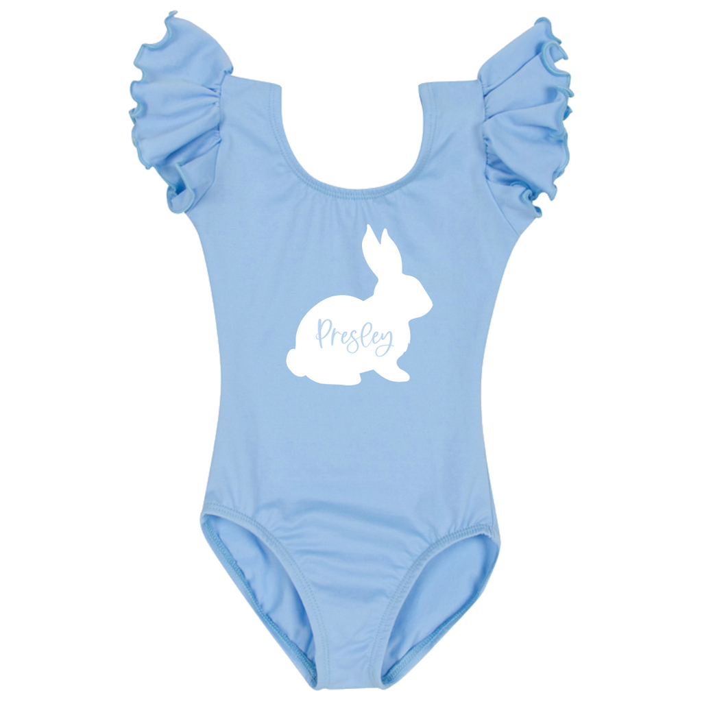 Personalized Bunny Leotards for Girls at Leotard Boutique