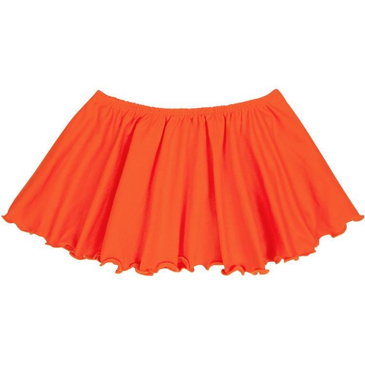 Orange Ballet Dance Skirt for Toddler and Girls