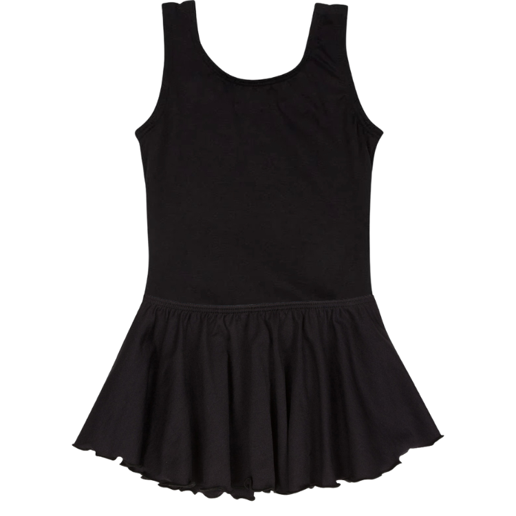 Black Tank Leotard for Ballet and Gymnastics