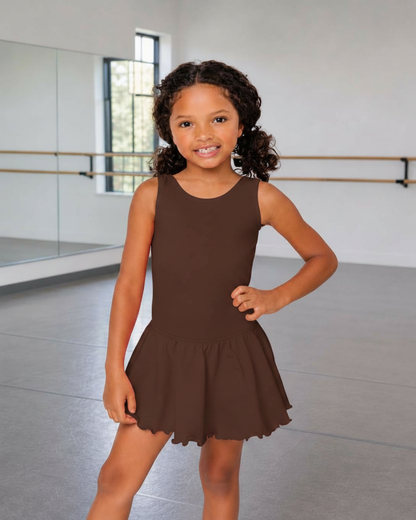 brown ballet dress Brown ballet costume