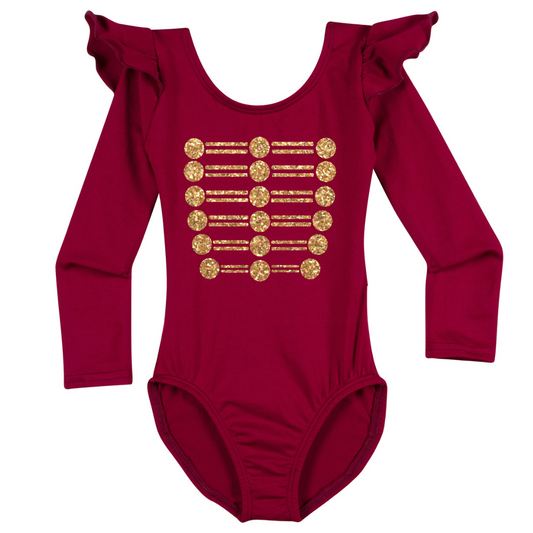 Burgundy Nutcracker or Ringmaster / Ringmistress Infant, Toddler & Girls Costume