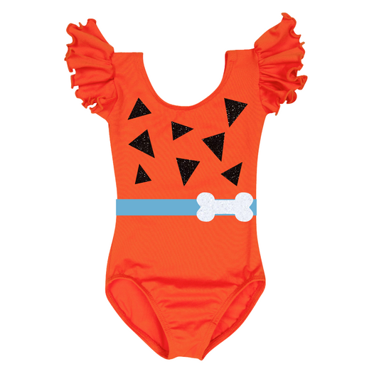 Cave Girl Leotard Inspired Kids Costume