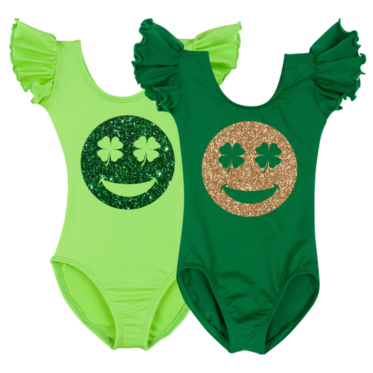 Lucky Emoji Ruffle Leotard