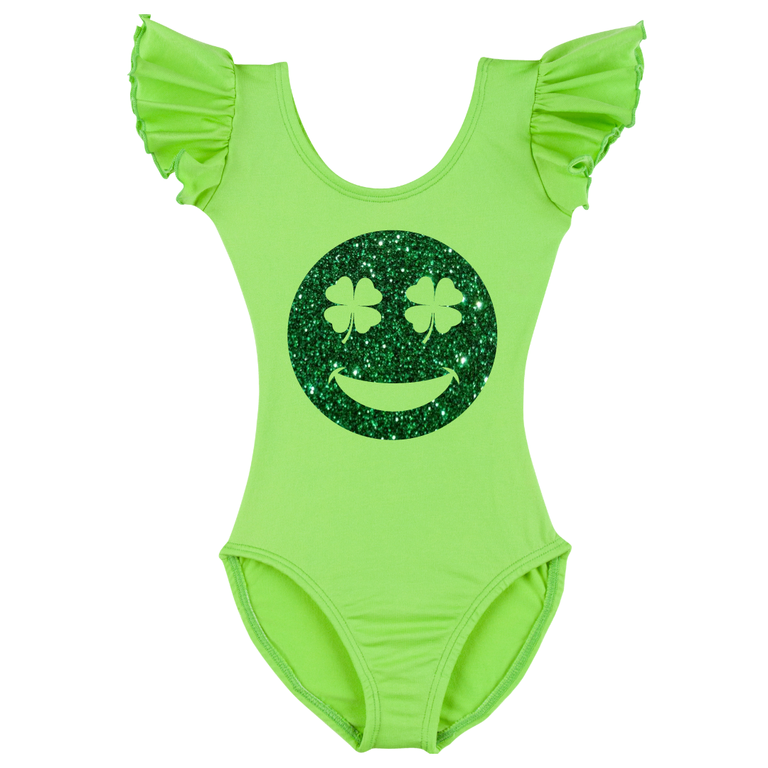 Lucky Emoji Ruffle Leotard