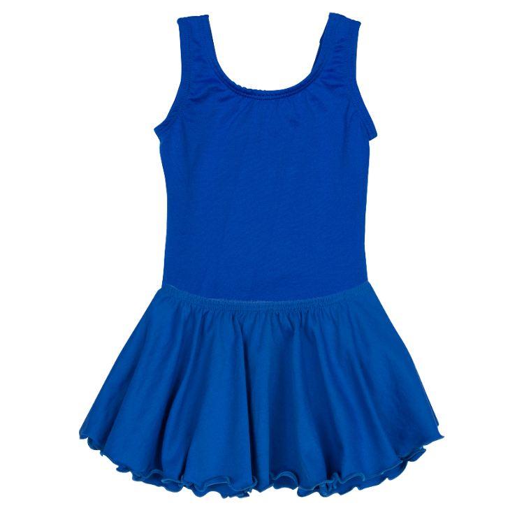Royal Blue Tank Leotard for Ballet and Gymnastics