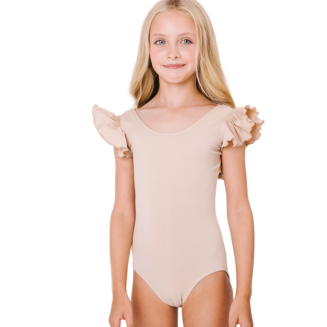 Dance/Ballet Leotard in Nude/Beige for Toddlers and Girls