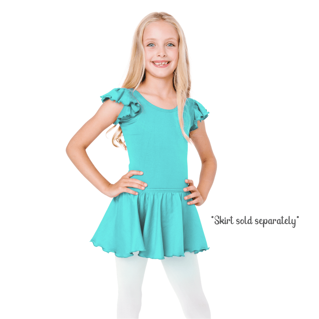 Icy Turquoise Dance Leotard and Bodysuit for Girls and Toddlers