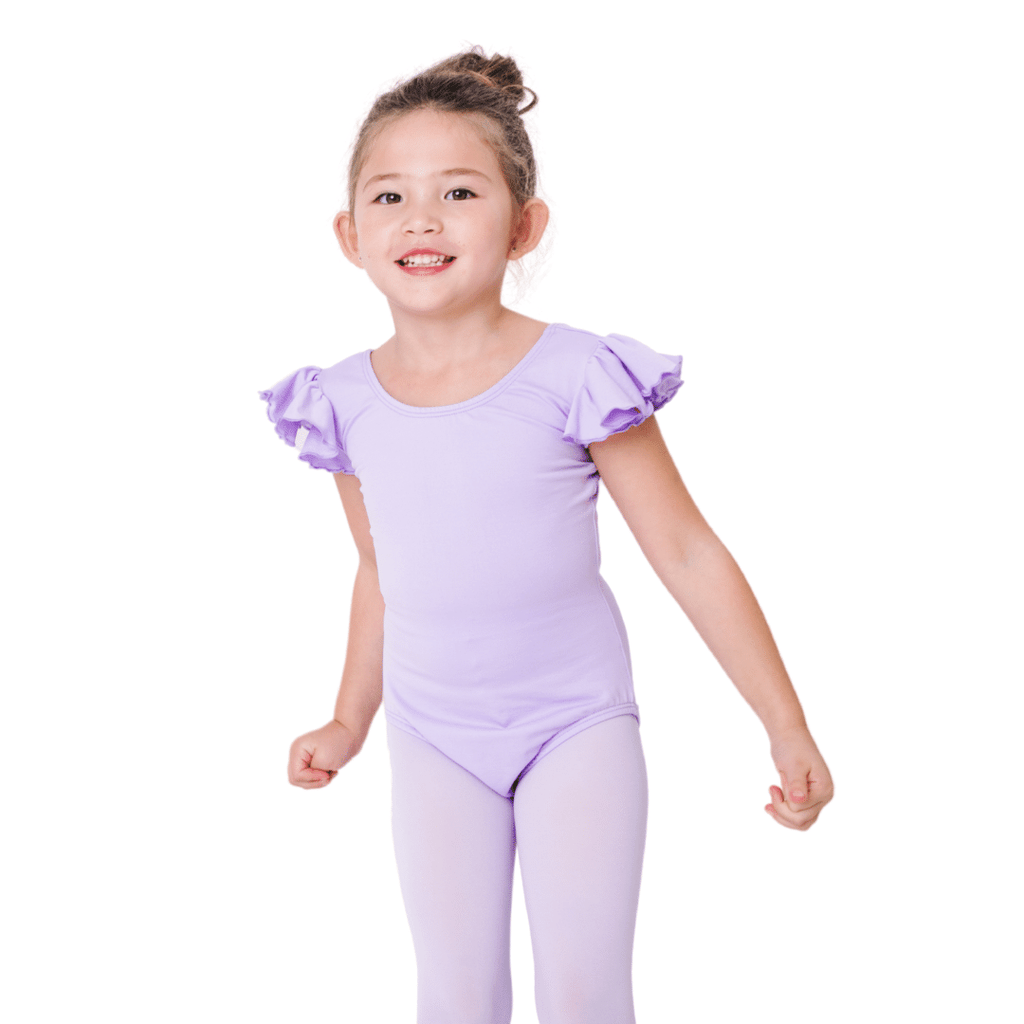 Lilac Purple Ballet Leotard for Girls and Toddlers