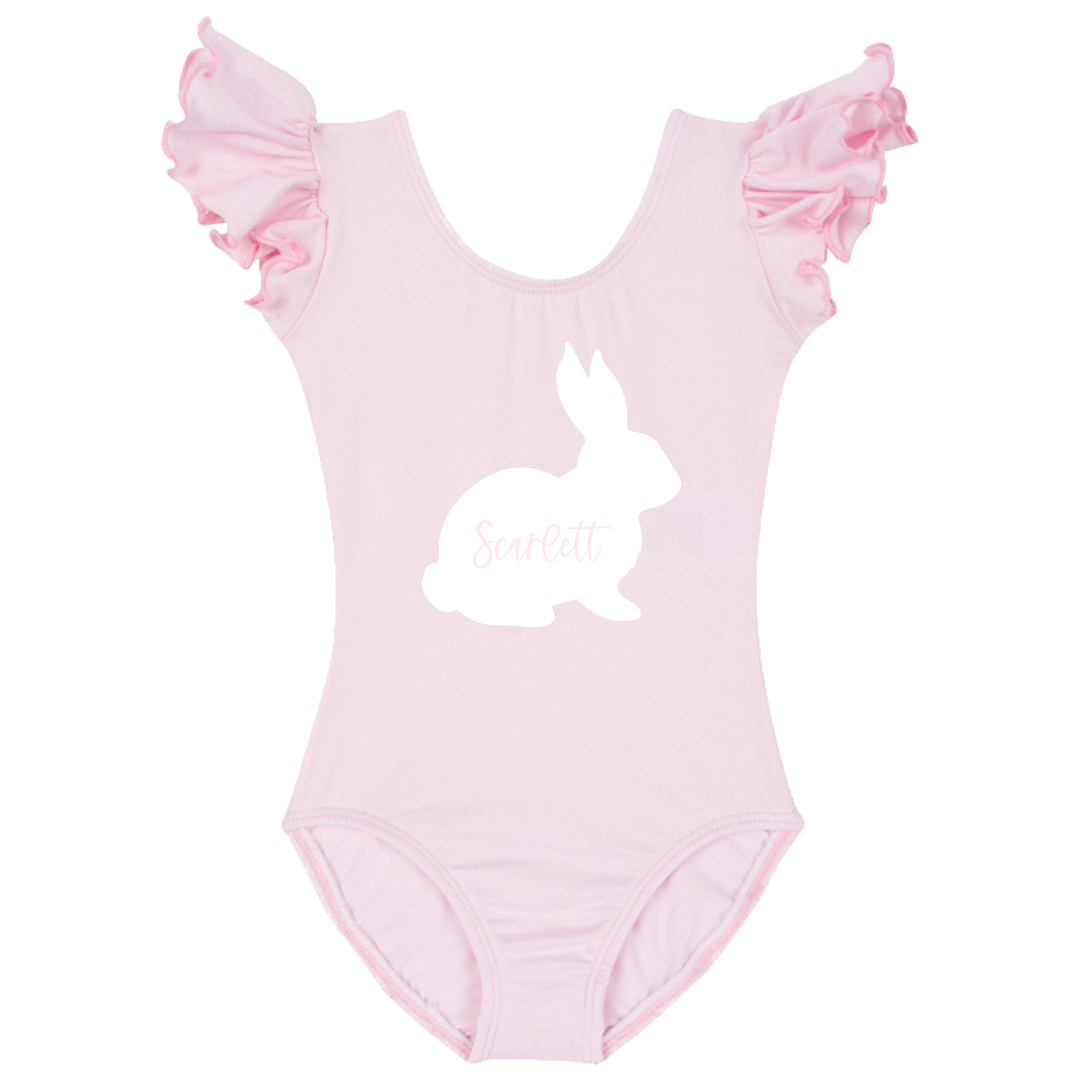 Personalized Bunny Leotards for Girls at Leotard Boutique