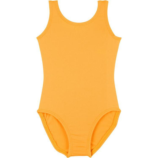 A Golden Yellow Tank Leotard