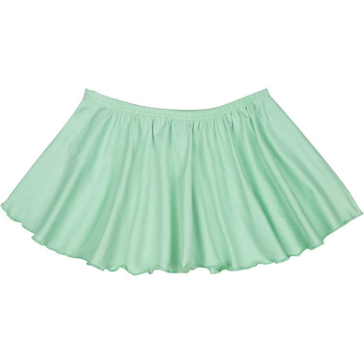 Mint Green Ruffle Dance Skirt for Girls
