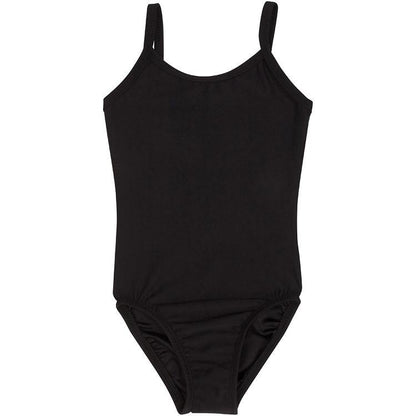 Black Camisole Leotard for Ballet and Gymnastics