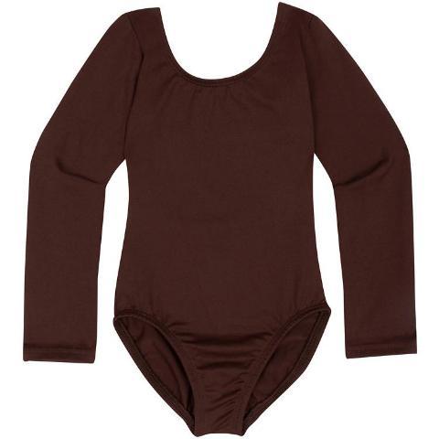 A Brown Long Sleeve Leotard