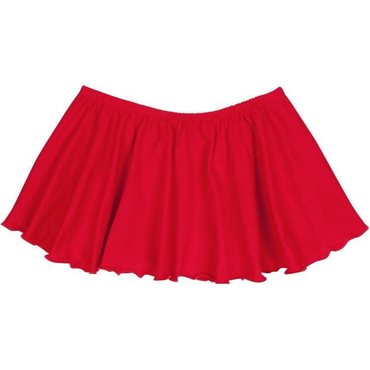 Red Ballet Dance Skirt for Toddler and Girls