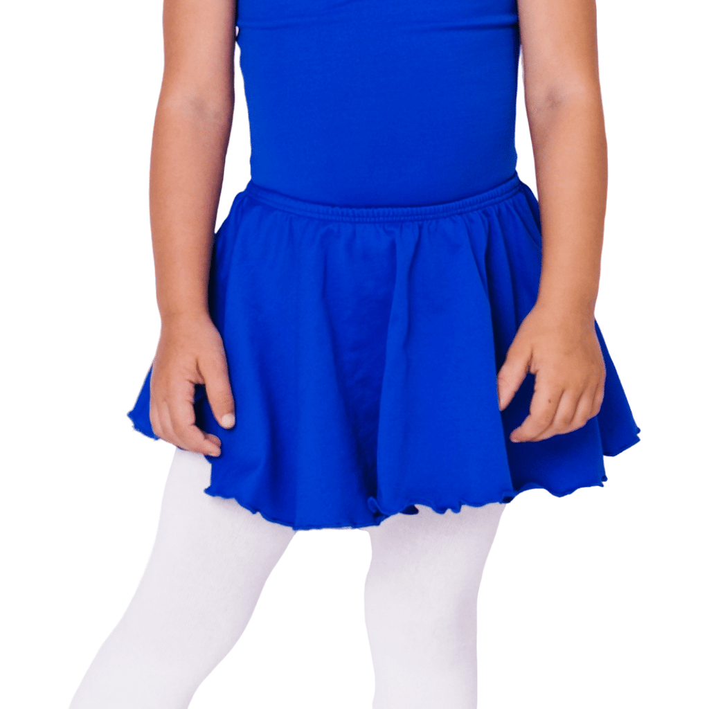 Royal Blue Dance Skirt for Girls and Toddlers
